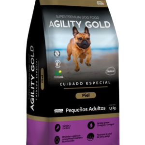 Comida Para Perro Agility Gold Pequeños Adultos Piel
