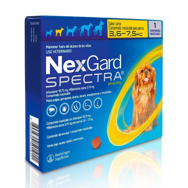 NexGard Spectra Desparasitante Externo e Interno