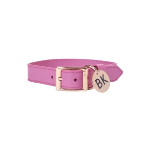 Collar cuero Cotton Candy