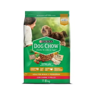 Comida Para Perro Dog Chow Adulto Razas Minis y Pequeñas 8KG