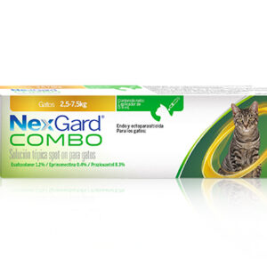 NexGard Combo Desparasitante interno y externo Gato