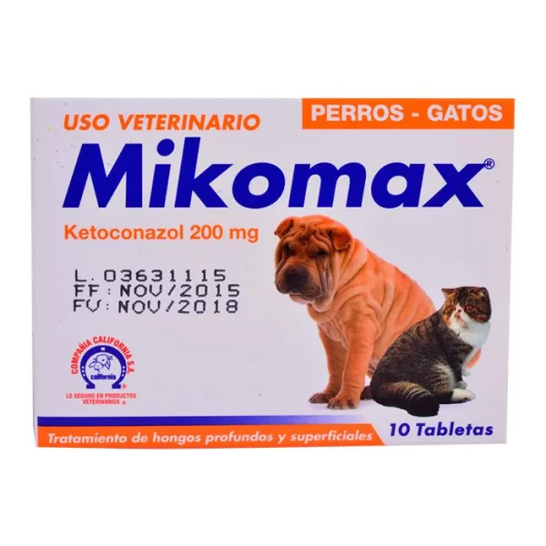 Mikomax 10 Tabletas 200 MG